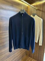 Luxury Men's Full-Zip Sweater - Image 2