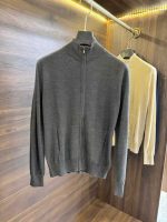Luxury Men's Full-Zip Sweater - Image 3