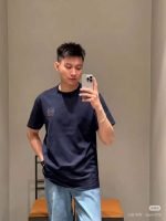 Minimalist T-Shirt with Embroidered Logo