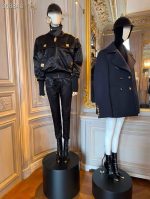 Stylish Double-Breasted Wool Peacoat for Modern Elegance - Image 4