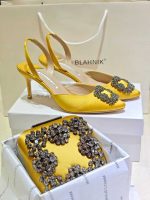 Golden Crystal Luxe Heels & Clutch Set - Image 2