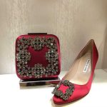 Golden Crystal Luxe Heels & Clutch Set - Image 4
