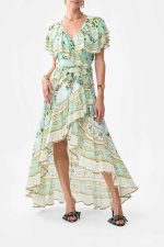 Luxury Floral Printed Belted Jumpsuit – Elegant Designer Wide-Leg Jumpsuit for Women - Image 4