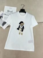 Ralph Lauren Polo Bear Graphic T-Shirt – Navy Cotton Casual Tee - Image 3