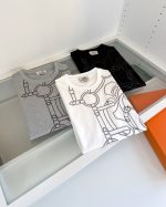 Men’s Luxury Graphic Cotton T-Shirt – Casual Designer Style Short Sleeve Tee - Image 9