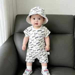 Premium Baby Printed Co-Ord Set with Bucket Hat | Stylish Kids Outfit