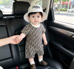 Premium Baby Printed Co-Ord Set with Bucket Hat | Stylish Kids Outfit - Image 4