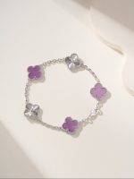 Premium Purple Charm Bracelet | Elegant Women’s Jewelry - Image 9