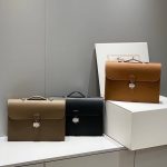 Premium Leather Briefcase for Men & Women | Elegant Office Laptop Bag