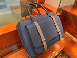 Premium Genuine Leather Executive Briefcase Bag for Men | Luxury Office & Business Laptop Bag - Image 2