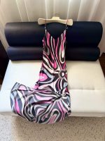 Pink Abstract Print Halter Maxi Dress for Women – Summer Vacation & Resort Wear - Image 33