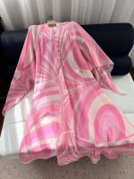 Pink Abstract Print Halter Maxi Dress for Women – Summer Vacation & Resort Wear - Image 15