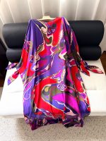 Luxury Women's One-Piece Swimsuit with Designer Silk Scarf - Image 38