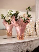 Luxury Pink Decorative Flower Vase for Elegant Home Décor - Image 2