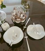 Luxury Silver Cutlery Set with Elegant Storage Case - Image 5