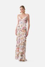 Women's Luxury Floral Print Maxi Dress | Elegant Resort Wear, Summer Vacation & Party Dress - Image 15