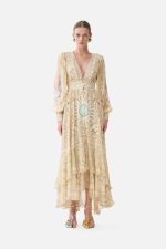 Women's Luxury Floral Print Maxi Dress | Elegant Resort Wear, Summer Vacation & Party Dress - Image 28